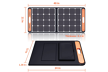 Jackery SolarSaga 100W saulės kolektorius / Solar Panel