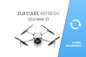 DJI Care Refresh (DJI Mini 3) 12 mėn. draudimas