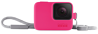 GoPro HERO7/6/5 silikoninis įdėklas su virvele (ry&scaron;kiai rausvas) / Sleeve + Lanyard (Electric Pink)