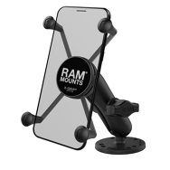 RAM X-Grip Large Phone Mount with Drill-Down Base / RAM-B-138-UN10