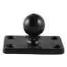 RAM Ball Base with 1" x 2" 4-Hole Pattern - B Size / RAM-B-202U-1525