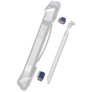 „RAM“ 1/2“ stovai, skirti ‚RAM Tab-Tite‘ ir ‚RAM Tab-Lock‘ laikikliams / RAM-HOL-TAB-RISER1U