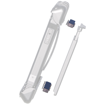 „RAM“ 1/2“ stovai, skirti ‚RAM Tab-Tite‘ ir ‚RAM Tab-Lock‘ laikikliams / RAM-HOL-TAB-RISER1U