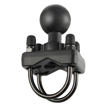 „RAM“ dvigubas „U-Bolt“ rutulinis pagrindas 3,18 cm -3,81 cm bėgeliams - C dydis / RAM-235-1U