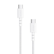 Anker USB-C į USB-C 1.8m laidas / White Cable USB-C to USB-C 1.8m