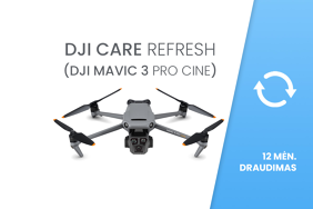 DJI Care Refresh (DJI Mavic 3 Pro Cine) 12 mėn. draudimas