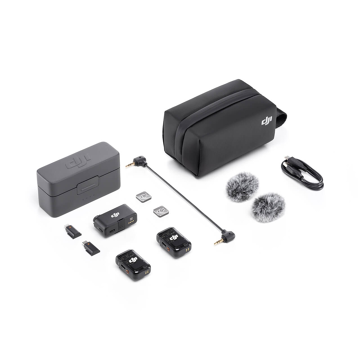 DJI Mic 2 belaidžių mikrofonų sistema / antros kartos