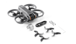 DJI Avata 2 dronas be valdymo pulto ir FPV akinių