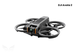 DJI Avata 2 dronas be valdymo pulto ir FPV akinių