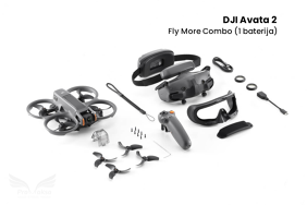 DJI Avata 2 Fly More Combo dronas (viena baterija) / (Single Battery)