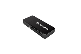 TRANSCEND atminties kortelių skaitytuvas USB3 BLACK/TS-RDF5K