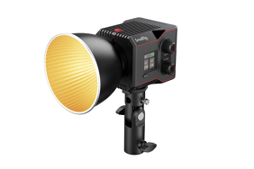 Smallrig 4376 LED šviestuvas COB RC 60B / Video Light with Powerbank Clamp