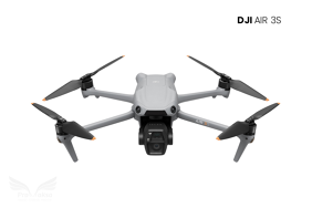 DJI Air 3S dronas su DJI RC-N3 valdymo pultu