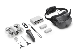 DJI Neo Motion Fly More Combo dronas su papildomais aksesuarais