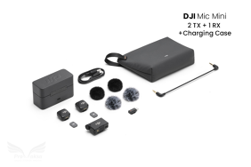 DJI Mic Mini belaidžių mikrofonų sistema / 2TX + 1RX + Charging Case