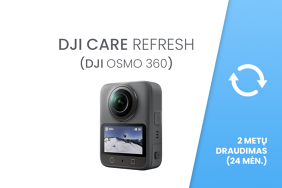 DJI Care Refresh (Osmo 360) EU 24 mėn. draudimas