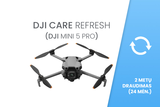 DJI Care Refresh (Mini 5 Pro) 24 mėn. draudimas