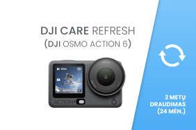 DJI Care Refresh (Osmo Action 6) EU 24 mėn. draudimas