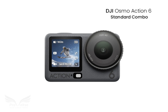 DJI Osmo Action 6 veiksmo kamera / Standard Combo