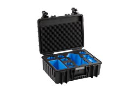BW Type 5000 lagaminas DJI Mavic 4 Pro Fly More Combo dronui / Outdoor Case Black