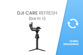 DJI Care Refresh (DJI RS 5) 12 mėn. draudimas / pratęsimas