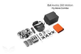 DJI Avata 360 Motion Fly More Combo dronas su akiniais ir papildomais aksesuarais / (DJI Goggles N3)