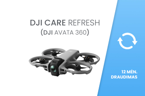 DJI Care Refresh (DJI Avata 360) 12 mėn. draudimas / pratęsimas