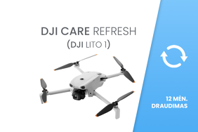 DJI Care Refresh (Lito 1) EU 12 mėn. draudimas / pratęsimas