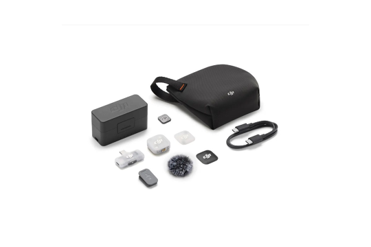 DJI MIC MINI 2 mikrofonų sistema / 1TX+1MRX +CASE