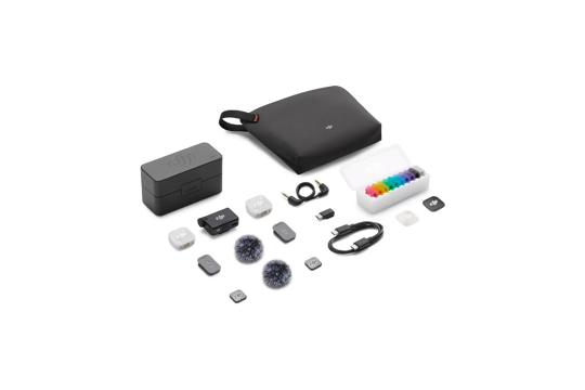 DJI MIC MINI 2 belaidžių mikrofonų sistema / 2TX+1RX + CASE 