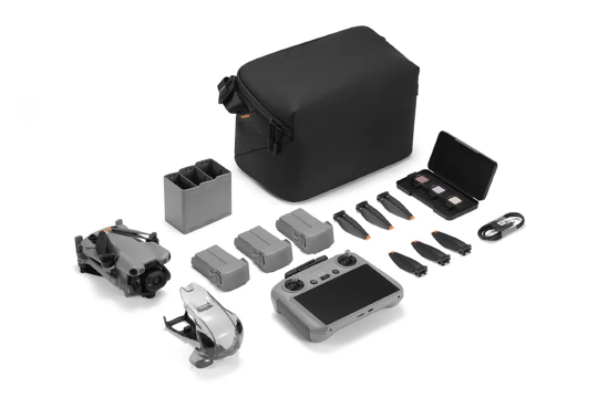 DJI Mini 5 Pro Fly More Combo PLUS dronas su DJI RC 2 valdymo pultu ir papildomais aksesuarais
