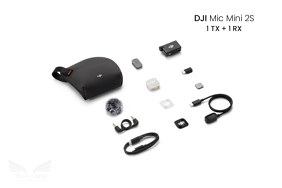 DJI Mic Mini 2s mikrofonų sistema / 1TX+1RX
