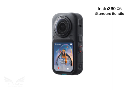 Insta360 X6 kamera / Standard Bundle Midnight Black