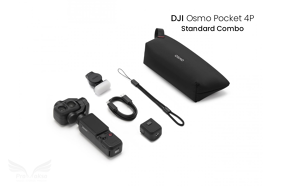 DJI Osmo Pocket 4P Standard Combo kamera su stabilizatoriumi