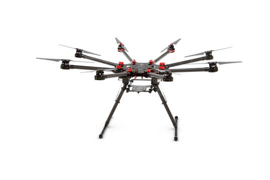 DJI S1000+ orlaivio platforma