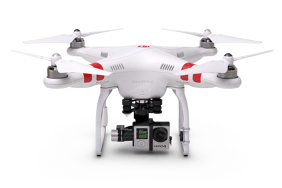 DJI Phantom 2 + H4-3D orlaivis