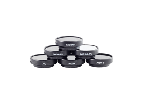 PolarPro HEOR4/3 filtrai v2.0 (PL, ND8, ND16, ND32, ND8/PL, ND16/PL) 6-Pack