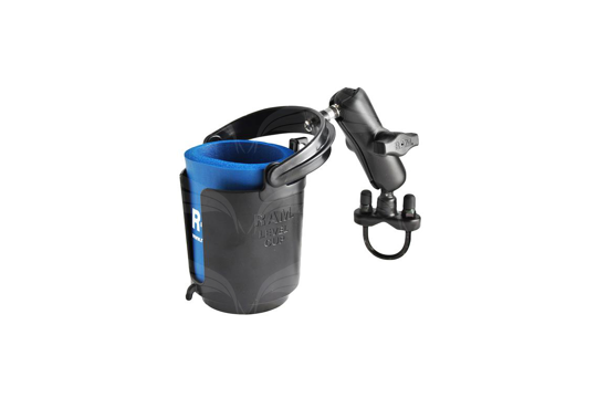 RAM Level Cup 16oz Drink Holder with Handlebar U-Bolt Base / B Size / RAM-B-132-1RU