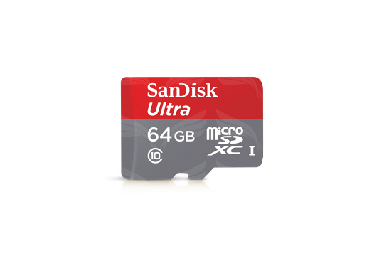 SanDisk Ultra 64GB microSDHC