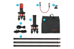  Joby gervė / Action Jib Kit & Pole Black/Red