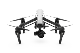 DJI Inspire 1 RAW orlaivis (with two Remote Controllers, lens and SSD)