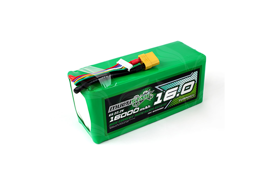 Multistar didelės talpos 6S 16000mAh Multi-Rotor Lipo akumuliatorius