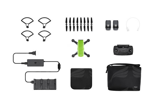 DJI Spark Meadow Green - Fly More Combo