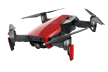 DJI Mavic Air Fly More Combo dronas Liepsnos Raudonumo spalvos / Flame Red + GJI Goggles