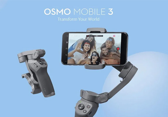 DJI OSMO Mobile 3 stabilizatoriai telefonams • Promaksa