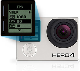 Compare Pick up leaves Conform GoPro HERO4 Silver kamera / Standart • Promaksa