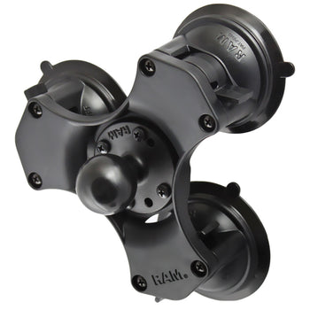 RAP-365-224-1U:RAP-365-224-1U_1:RAM Twist-Lock™ Triple Suction Cup Base - C Size